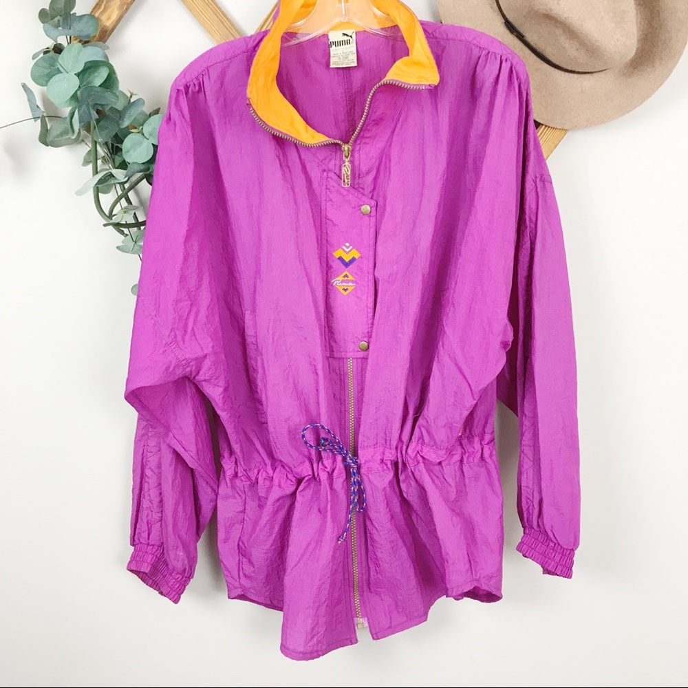 PUMA | 90s Vintage Drawstring Windbreaker